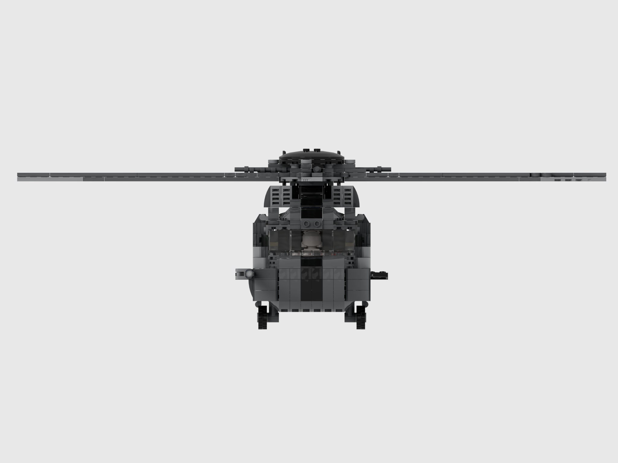 Lego outlet black helicopter
