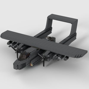 Lego Light Attack Plane Instructions- OV 10 Bronco Inspired
