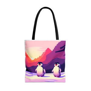 Bolsa de mano Penguin (AOP)
