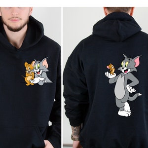 Tom and Jerry Hoodie - Sketch - NerdKungFu
