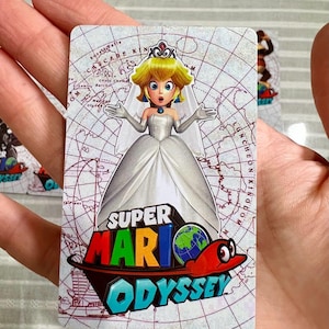 ALLE 10 STKS amiibo Super Mario ODYSSEY PVC-gamekaarten voor switch/2" afbeelding 1