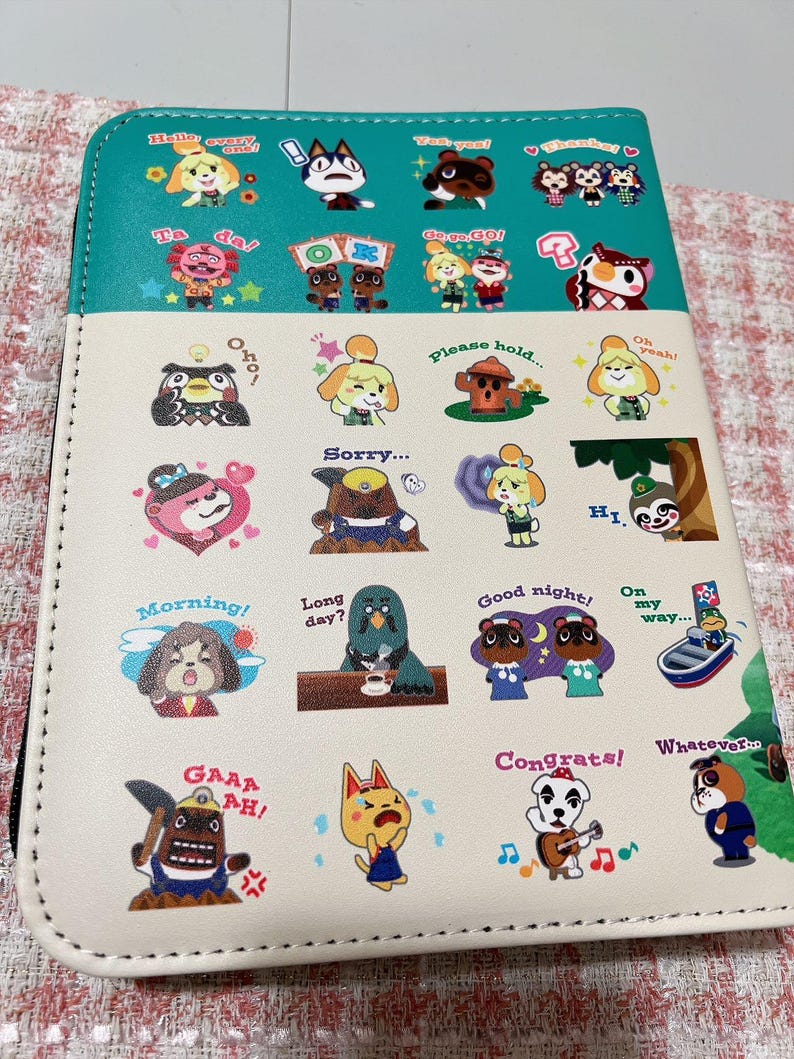 All 508pcs Amiibo Villagers Card For ACNH Switch/2 Mini Large Size GIFT Card Binder Mini