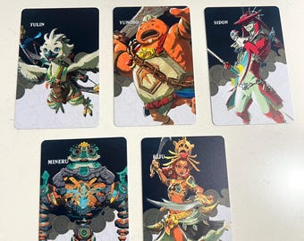 45 STKS Amiibo Legend of Zelda Tears of the Kingdom BotW-kaartschakelaar1/2