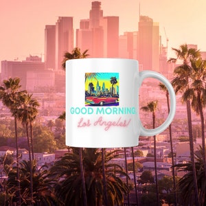 Los Angeles Coffee Mug, California Coffee Mug, LA Mug, LA Coffee Mug, Coffee Mug, Los Angeles Gift, Southern California Coffee Mug, Mug