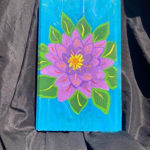 water lilly painting
