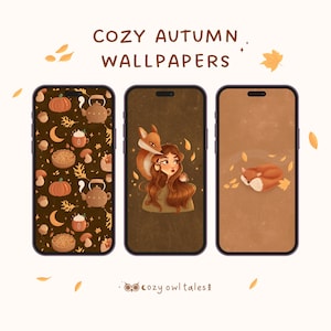 Cozy Fall Phone Wallpapers | Autumn Aesthetic Lock Screen