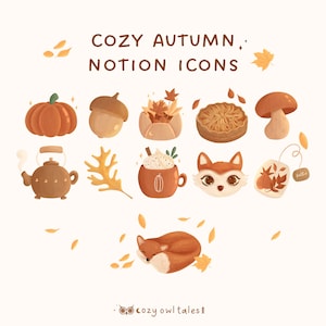 Notion Icons for Notion Templates Hand drawn Beige Notion Icons From
