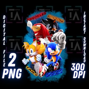 Sonic The Hedgehog Png, Sonic 3 Movie, Shadow, Image, Clipart, Image, Cricut, Shirt, Digital File, Wall, Art, Sticker, Instant Download