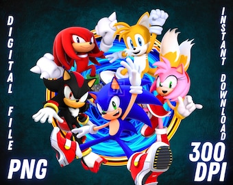 Sonic the Hedgehog PNG Movie Clipart Digital Art Shadow Knuckles Amy Rose Image