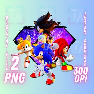 Sonic The Hedgehog Png, Sonic 3 Movie, Shadow, Image, Clipart, Image, Cricut, Shirt, Digital File, Wall, Art, Sticker, Instant Download