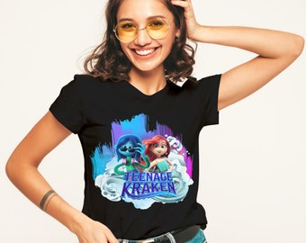 Teenage Kraken Shirt Png, Transparent Image, Printable Ruby gillman, digital file, instant download, teenage kraken image, kraken movie png