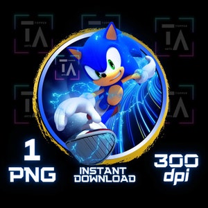 Sonic The Hedgehog Png, Sonic 3 Movie, Shadow, Image, Clipart, Image, Cricut, Shirt, Digital File, Wall, Art, Sticker, Instant Download