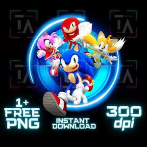 Sonic l'hérisson Png, film Sonic 3, ombre, image, clipart, image, Cricut, chemise, fichier numérique, mur, art, autocollant, téléchargement immédiat