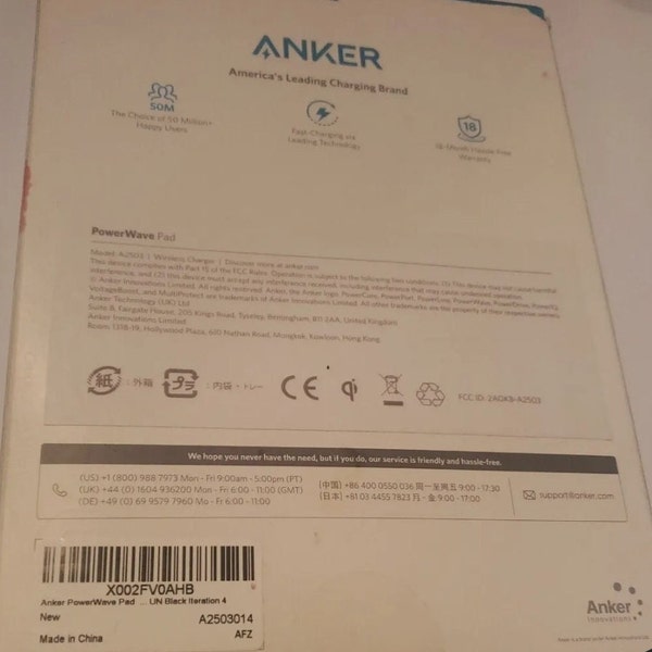 Anker powerwave pad wireless charger