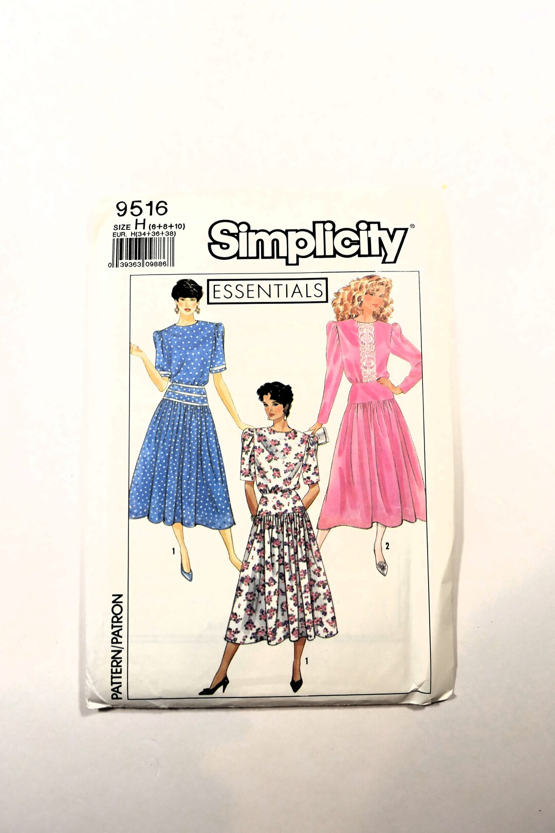 Simplicity Sewing Pattern 9516 | Dress Sewing Pattern With Sleeve ...