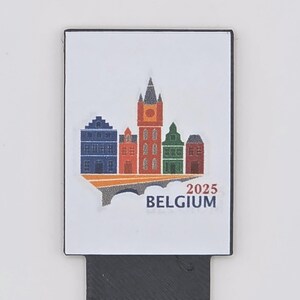 JW Literature Cart Display Card - Belgium | JW Literature Cart, pioneer gift, international, special convention, service, baptism, circuit