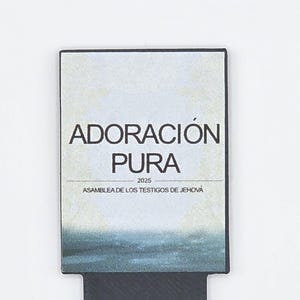 DISPLAY Card - Adoracion Pura regional | JW Literature Cart, pioneer, international, special convention, service, baptism, circuit