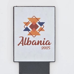 JW Literature Cart Display Card - Albania | JW Literature Cart, pioneer gift, international, special convention, service, baptism, circuit
