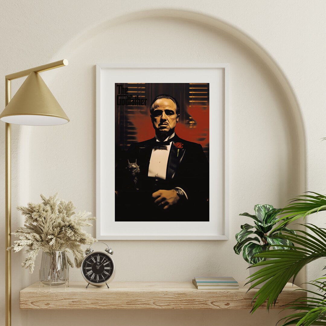 The Godfather Printable Poster the Godfather Poster the - Etsy