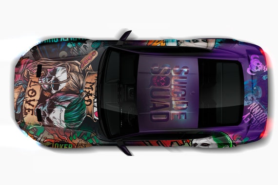 Chaos Painting Premium Car Wrap Vinyl Film For All Car Models SGS