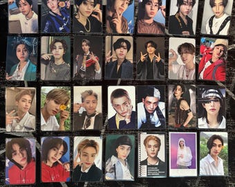 Stray Kids Han and Hyunjin Official  Photocards