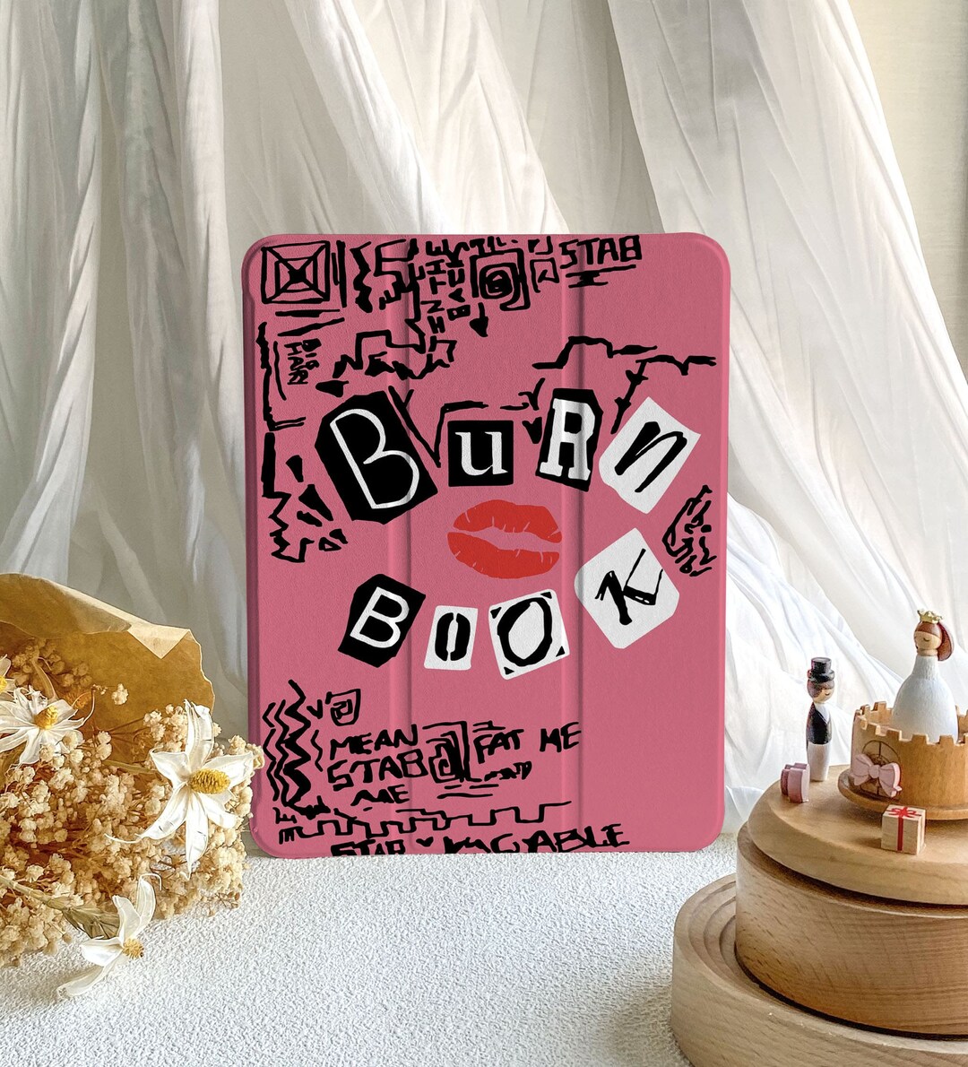 Burn Book Cover iPad Case Custom Case iPad Air 5 4 iPad Mini 6 iPad Pro