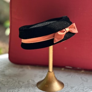 MR JOHN DEMI CHAPEAU VINTAGE MINK FASCINATOR BEIGE MR JOHN DEMI CHAPEAU VINTAGE MINK FASCINATOR BEIGE main image 4