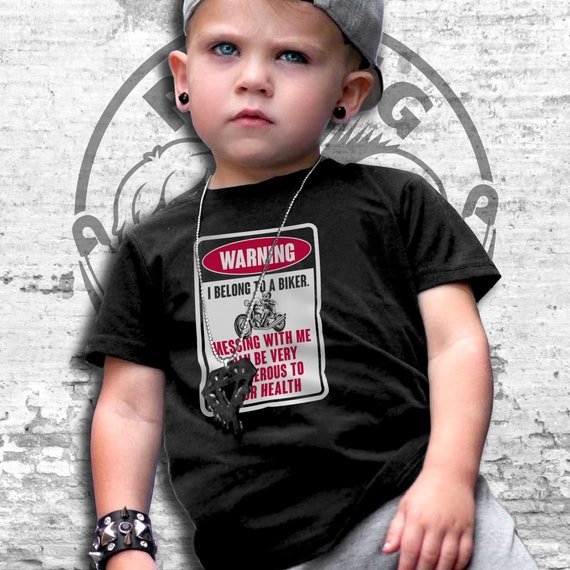 Warning T Shirt, I Belong To A Biker T Shirt Warning T Shirt, I Belong To A Biker T Shirt