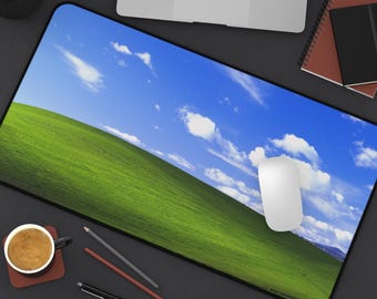 Bliss Windows XP Mousepad | 3 Sizes | 90s 2000s Nostalgia Gift, 90s Mousepad, Gaming Mousepad, Keyboard Mat, Mouse Pad, Office Decor