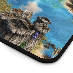 Age of Empires Mousepad | 3 Sizes | 90s 2000s Nostalgia Gift, 90s Mousepad, Gaming Desk Mousepad, Mouse Mat, AoE RTS Game Room Decor image 4