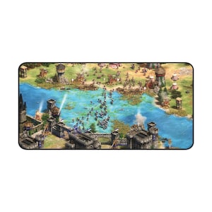 Age of Empires Mousepad | 3 Sizes | 90s 2000s Nostalgia Gift, 90s Mousepad, Gaming Desk Mousepad, Mouse Mat, AoE RTS Game Room Decor image 11