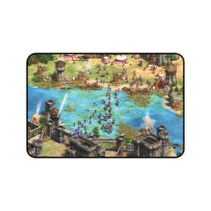 Age of Empires Mousepad | 3 Sizes | 90s 2000s Nostalgia Gift, 90s Mousepad, Gaming Desk Mousepad, Mouse Mat, AoE RTS Game Room Decor image 9