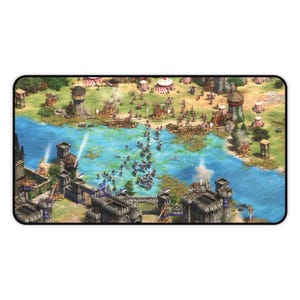 Age of Empires Mousepad | 3 Sizes | 90s 2000s Nostalgia Gift, 90s Mousepad, Gaming Desk Mousepad, Mouse Mat, AoE RTS Game Room Decor image 10