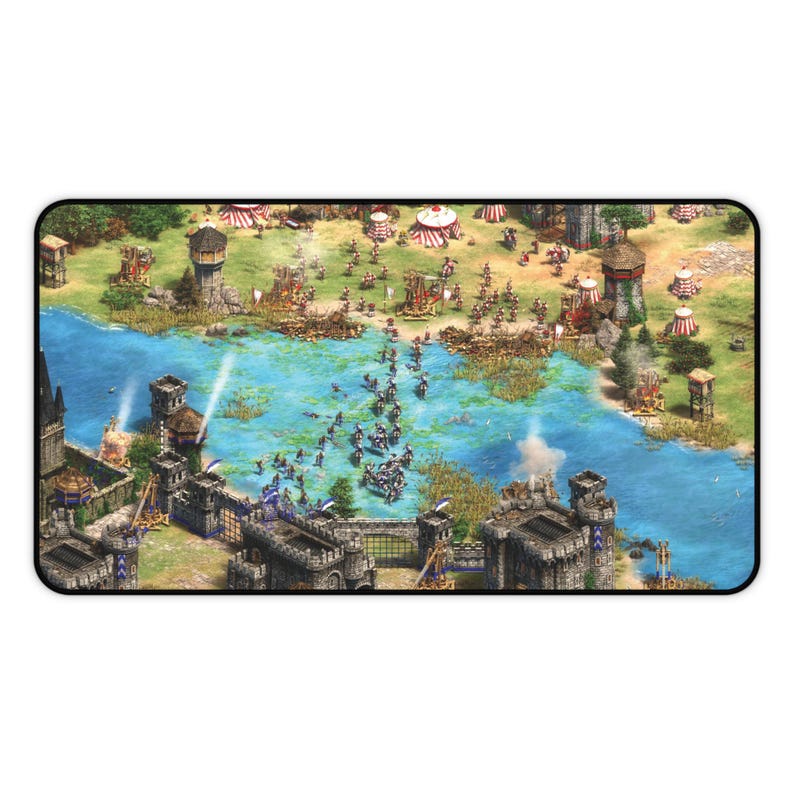 Age of Empires Mousepad | 3 Sizes | 90s 2000s Nostalgia Gift, 90s Mousepad, Gaming Desk Mousepad, Mouse Mat, AoE RTS Game Room Decor image 10