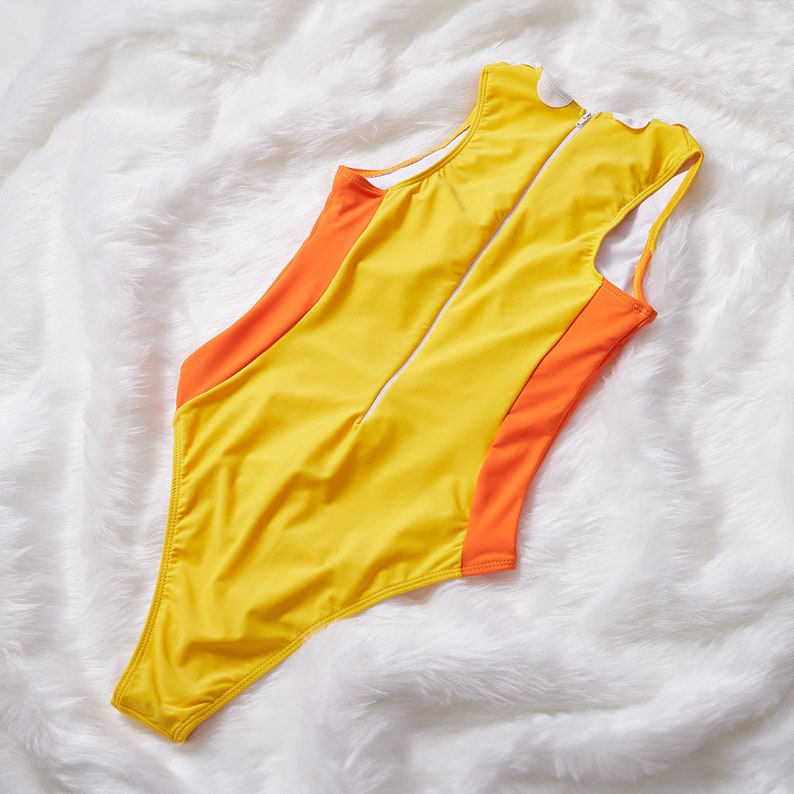 Princess Daisy Cosplay Bodysuit Daisy Swimsuit Costume Etsy