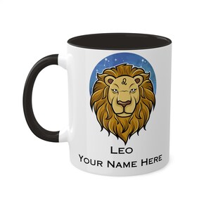 Leo  Mugs, Leo Cup, Personalized Mug, Leo Birthday Mug, Leo Zodiac Mug, Leo Zodiac Mug, Leo Gift Mug