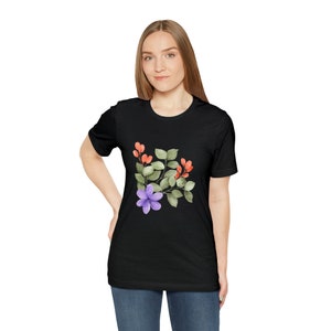 Summer Shirt,  Wild Flower Shirt for Women, Floral Shirt, Summer Shirt, Flower Shirt,  Gift for Her, Best Friend Gift, Spring Flower Shirts