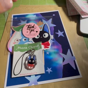 Ghibli Mystery Bag: Stickers, Phone Charm, Art Print Bundle image 6