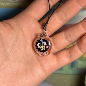 Acrylic Phone Charms: Ghibli Inspired, Jiji, Calcifer, Soot Sprite, Totoro, Studio Ghibli, Spirited Away image 14