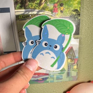Ghibli Mystery Bag: Stickers, Phone Charm, Art Print Bundle image 11