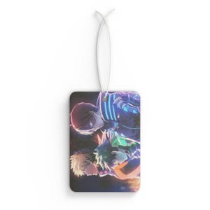 Vibrant Anime Car Air Freshener, Aromatic Car Decor, Gift for Anime Fans, Air Freshener for Road Trips, Unique Car Accessories