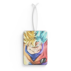 Anime-Inspired Car Air Freshener, Dragon Ball Z Decor, Vehicle Accessories, Gifts for Fans, Car Accessories for Men and Women