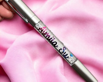 Personalized pen with diamond, bridesmaid pen, personalized pen , gift for teacher, girl stationery , birthday gift for friends,