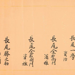Nagao Ryu scroll        (Digital copy)    (As talked about in &quot;Classical fighting arts of Japan&quot; p164)