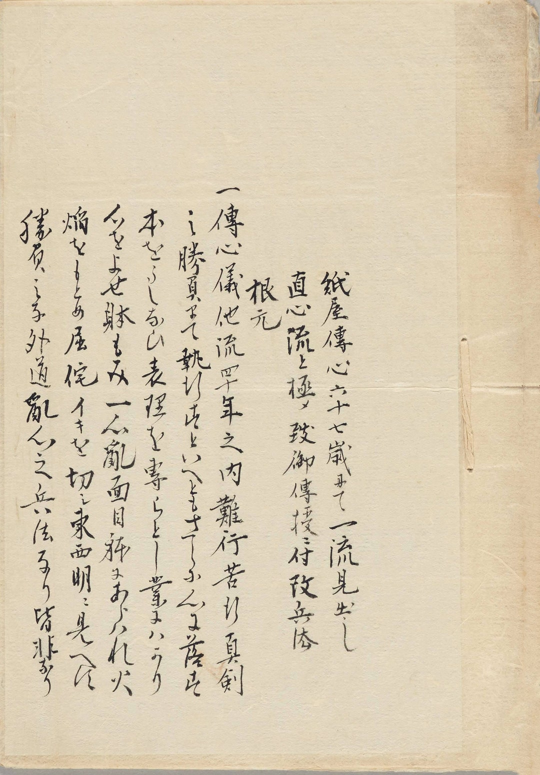 Ryu Roots The Roots of Jikishin Ryu - 5th Head of the Jikishinkage Ryu Kamiya ...
