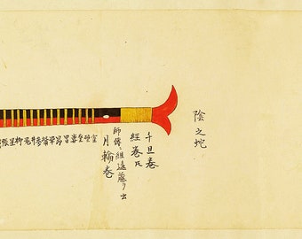Hito Yumi (constructie van pijl en boog) Scroll (digitale kopie)