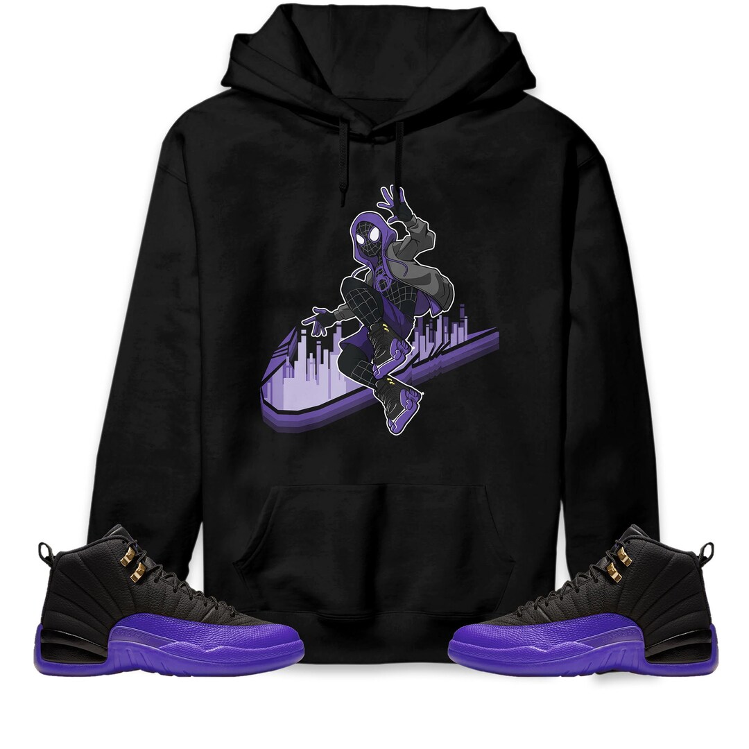 mens purple jordan hoodie
