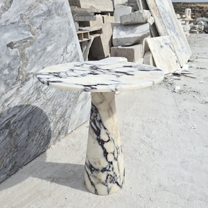 Calacatta Viola Marble Coffee Table