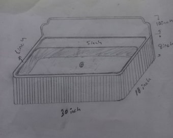 The specially designed calacatta viola marble sink will be made in accordance with the design drawing, its color is the marble in the visual