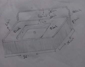 Special calacatta viola marble sink will be produced in accordance with the project drawing.